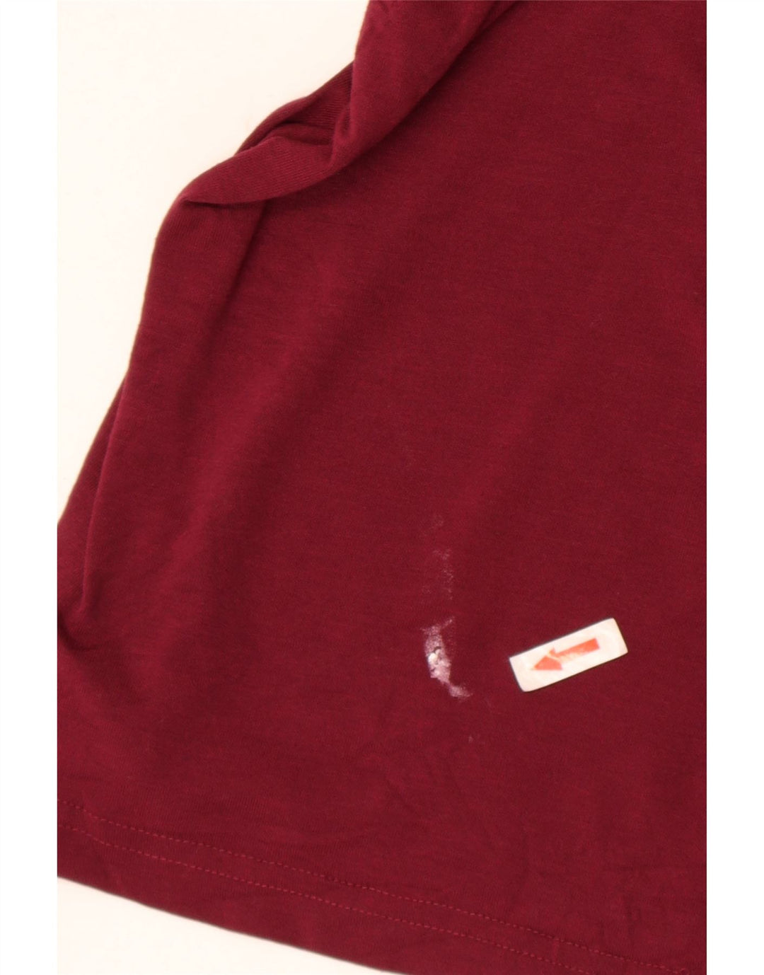 Męski top graficzny Under Armour z długim rękawem XL, bordowy poliester