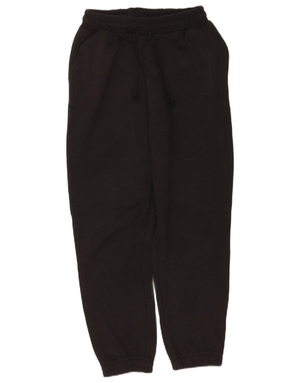 Damskie spodnie dresowe Zara Joggers UK 12 Średni czarny poliester