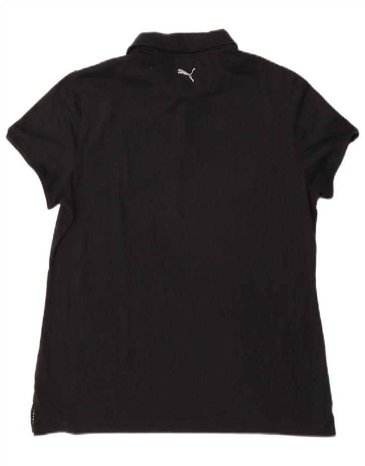 Damska koszulka polo Puma UK 16, duża, czarna