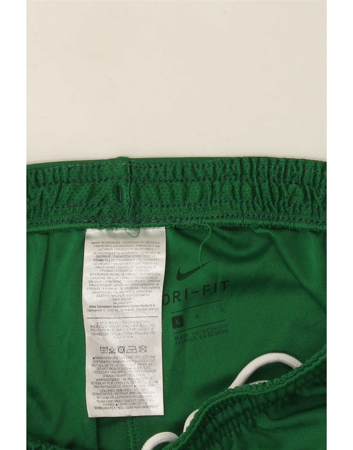 Męskie spodenki sportowe Nike Dri Fit, duże, zielone, z poliestru