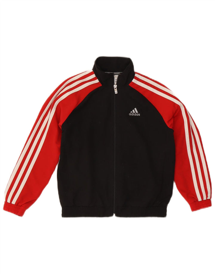 Chłopięca kurtka dresowa Adidas Climalite Top Jacket 5-6 lat w kolorze czarnym