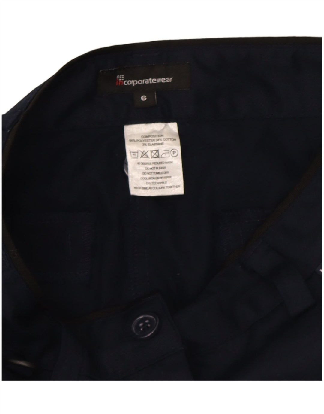 Marks & Spencer Damskie bermudy UK 6 XS W26 Granatowy poliester