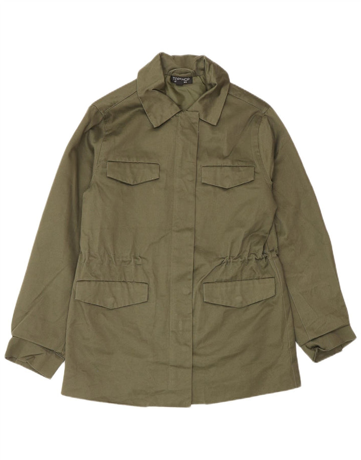 Damska kurtka użytkowa Topshop UK 8, mała, bawełniana khaki