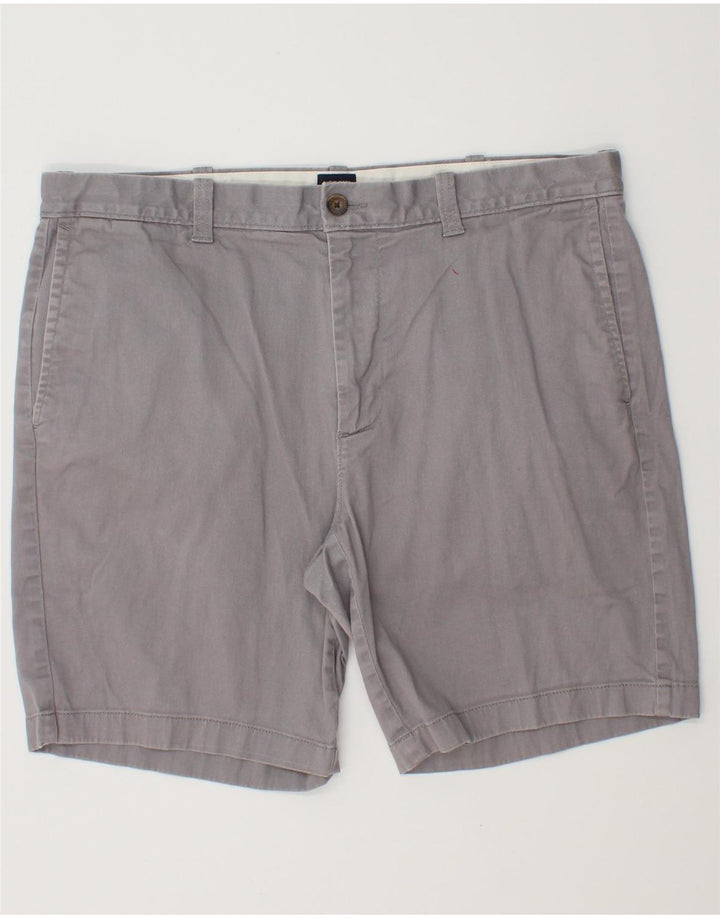 Męskie spodenki Chino J. CREW W36, duże, szare, bawełniane