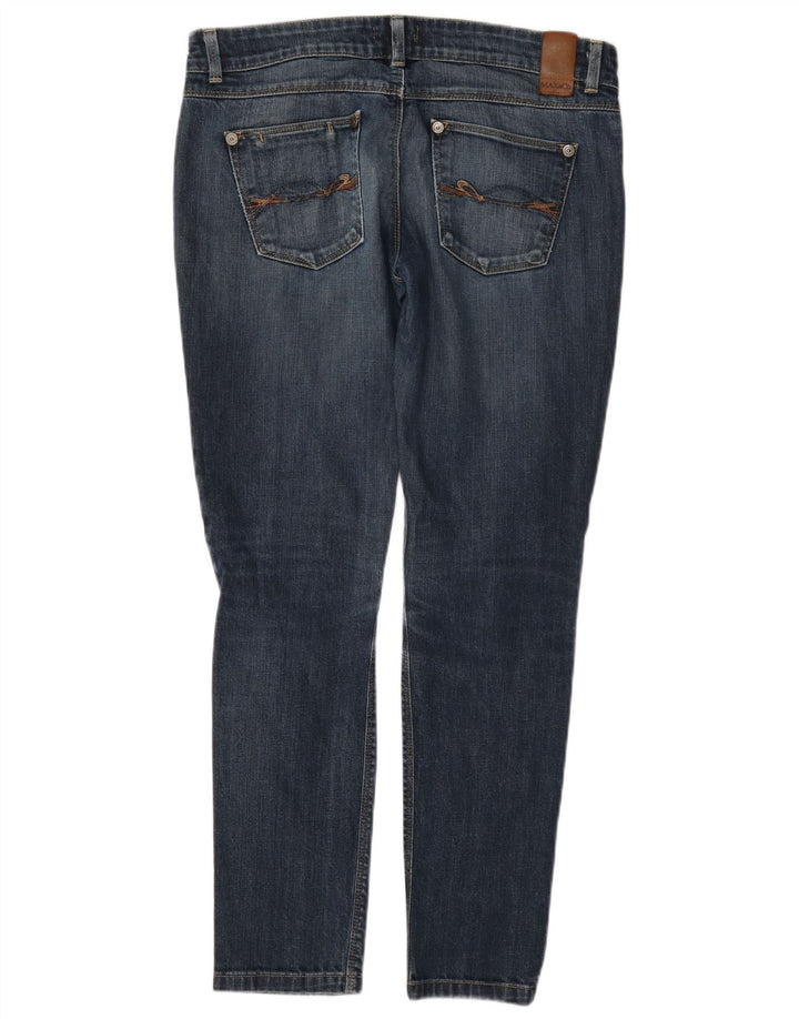 Damskie jeansy slim fit Max & Co. W30 L30 Niebieskie, bawełniane