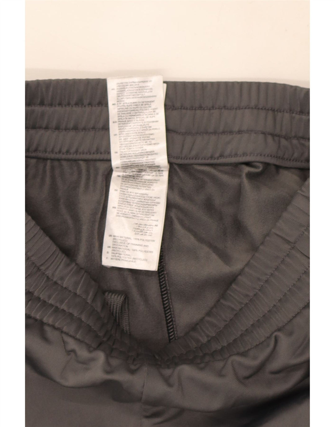 Męskie spodnie dresowe Adidas Joggers UK 36/38 Mały szary poliester