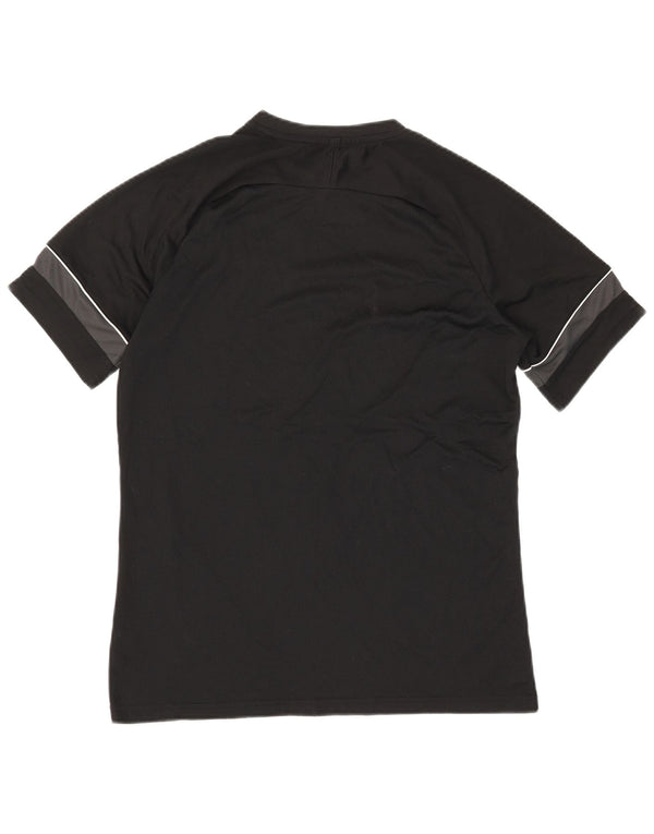 Nike Mens Dri Fit Graphic T-Shirt Top Large Black Colourblock
