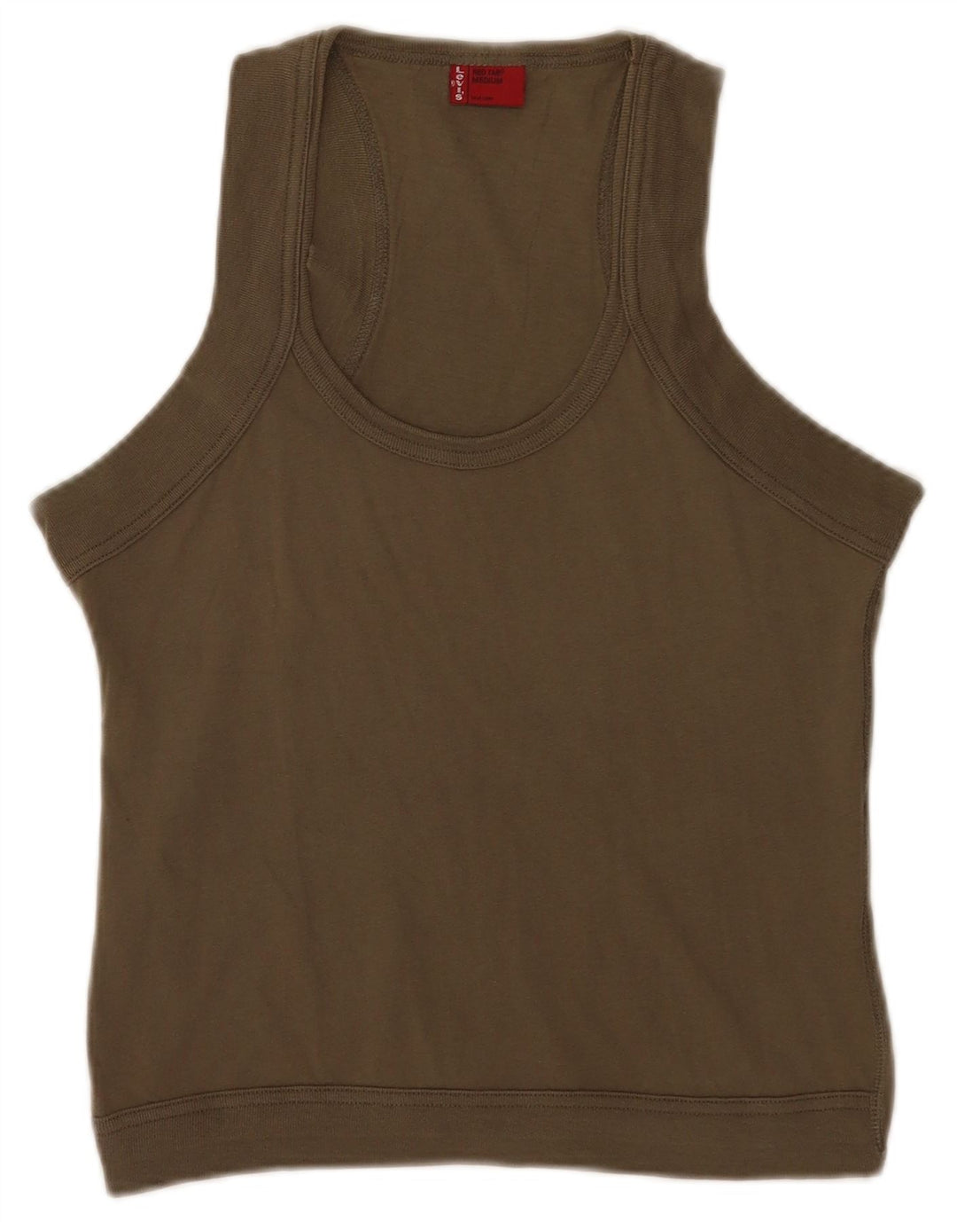 Damska kamizelka Levi's Top UK 12, średnia bawełna khaki