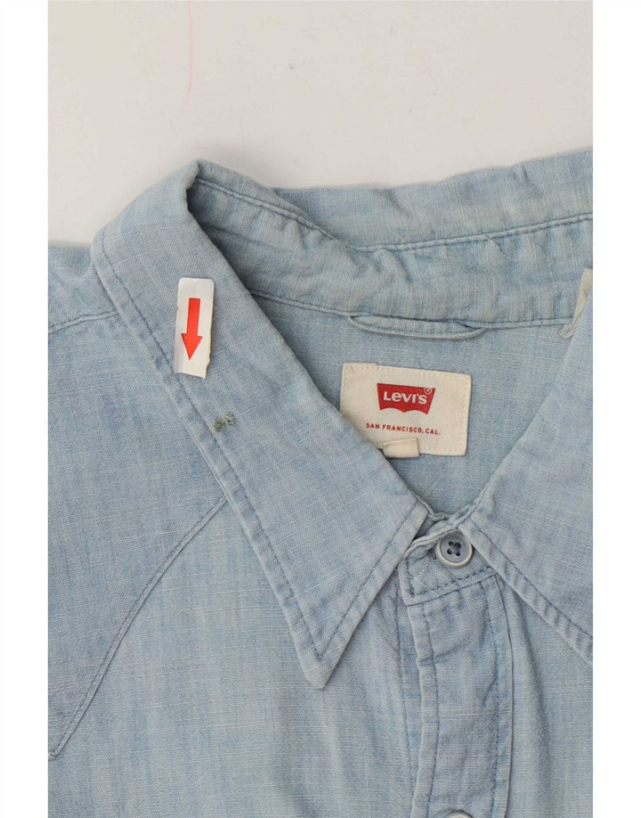 Koszula męska Levi's, duża, niebieska