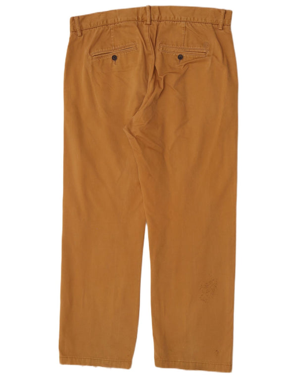 Męskie proste spodnie Chino Timberland W36 L29 Beżowa bawełna