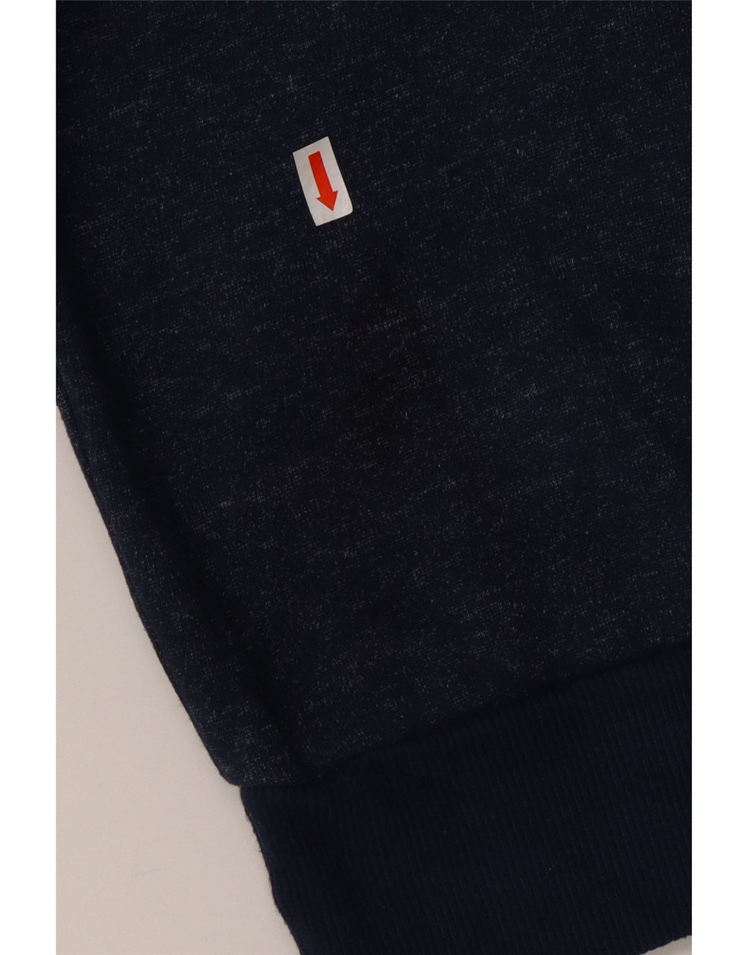 Damski sweter oversize z kapturem PUMA UK 12, średni granatowy nakrapiany