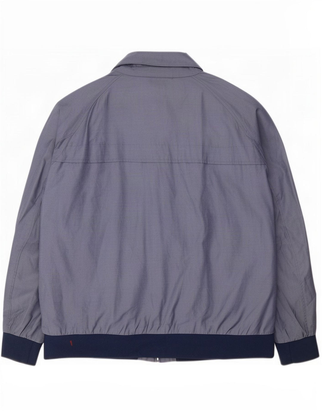 Męska kurtka bomber Marks & Spencer UK 46 3XL, niebieska, bawełniana w bloki kolorów