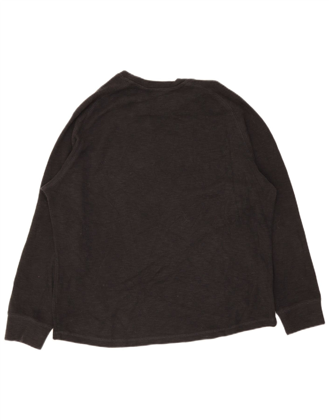 Męski top z długim rękawem XL, Eddie Bauer, czarny, bawełniany