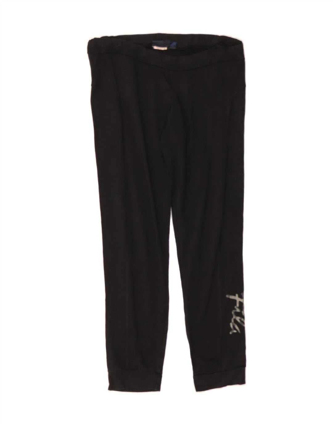 FILA Womens Graphic Leggings UK 18 XL Black Vintage Fila and Second-Hand Fila from Messina Hembry 
