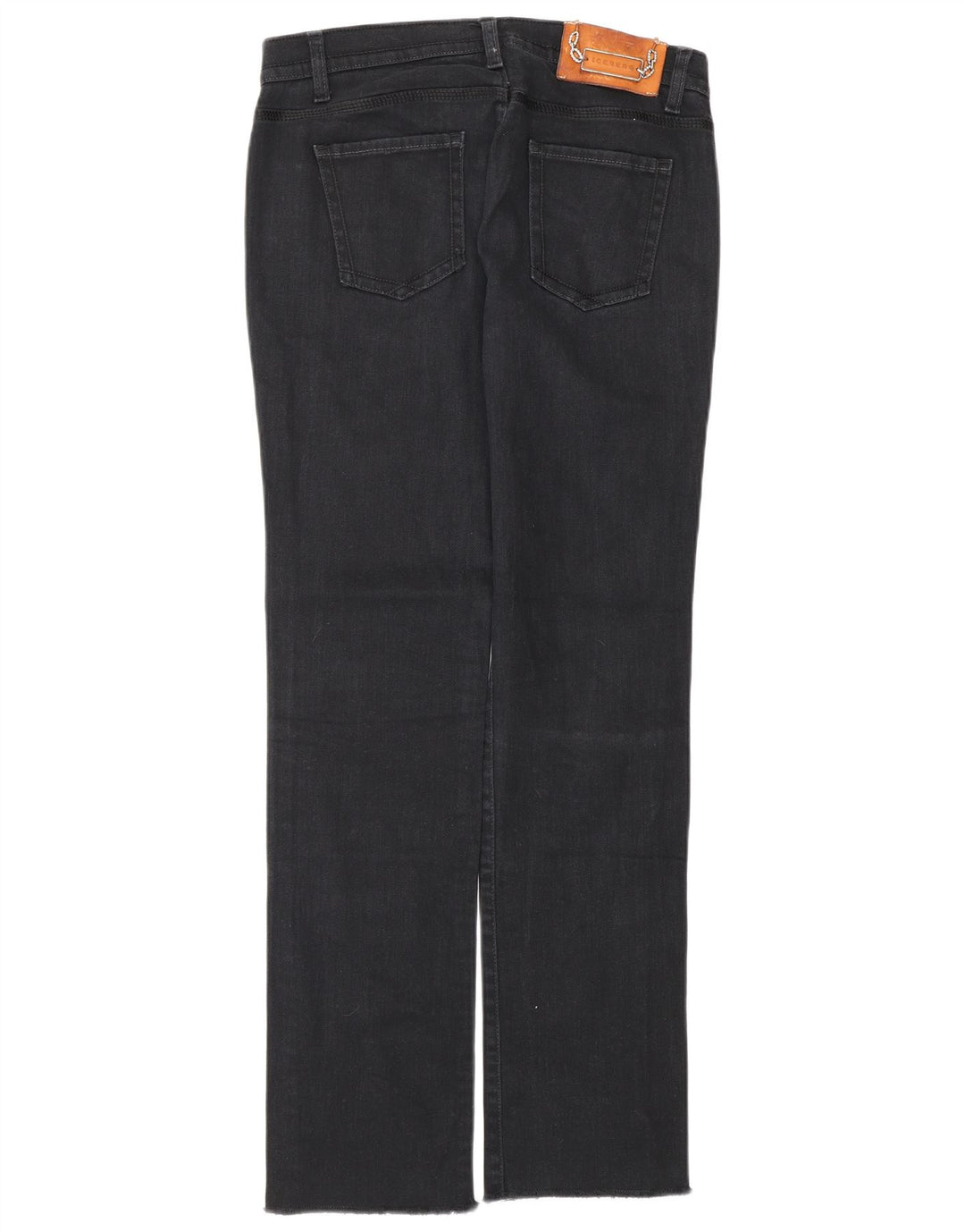 Damskie proste dżinsy z niską talią W31 L30 ICEBERG, bawełna, granatowa