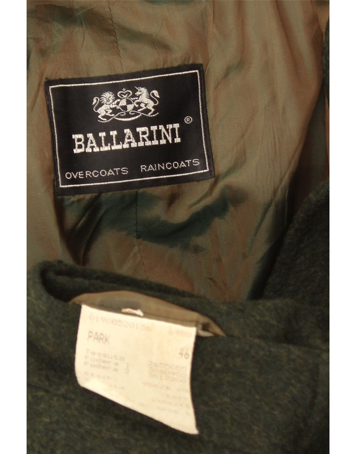 Płaszcz męski Ballarini IT 46 Small, wełna khaki