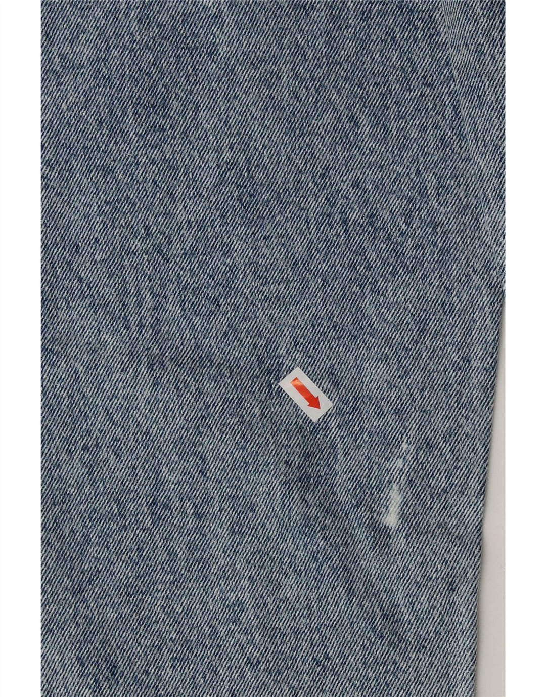 Damskie jeansy z wysokim stanem VINTAGE UK 6 XS W25 L25 Niebieskie bawełniane