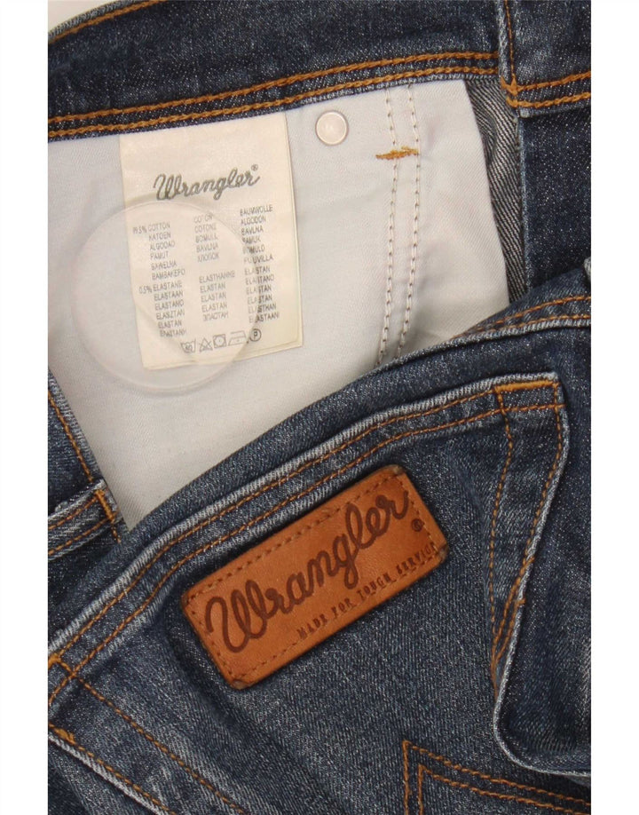 Męskie spodenki jeansowe Wrangler Texas Stretch W33 Średnioniebieskie, bawełniane