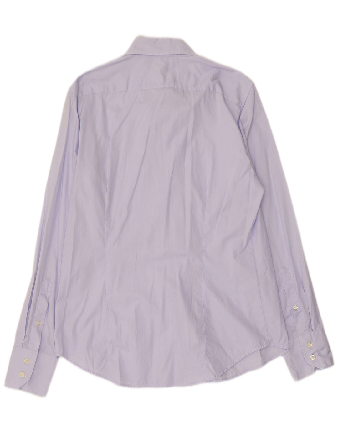 Koszula męska BENETTON, duża, fioletowa, bawełniana