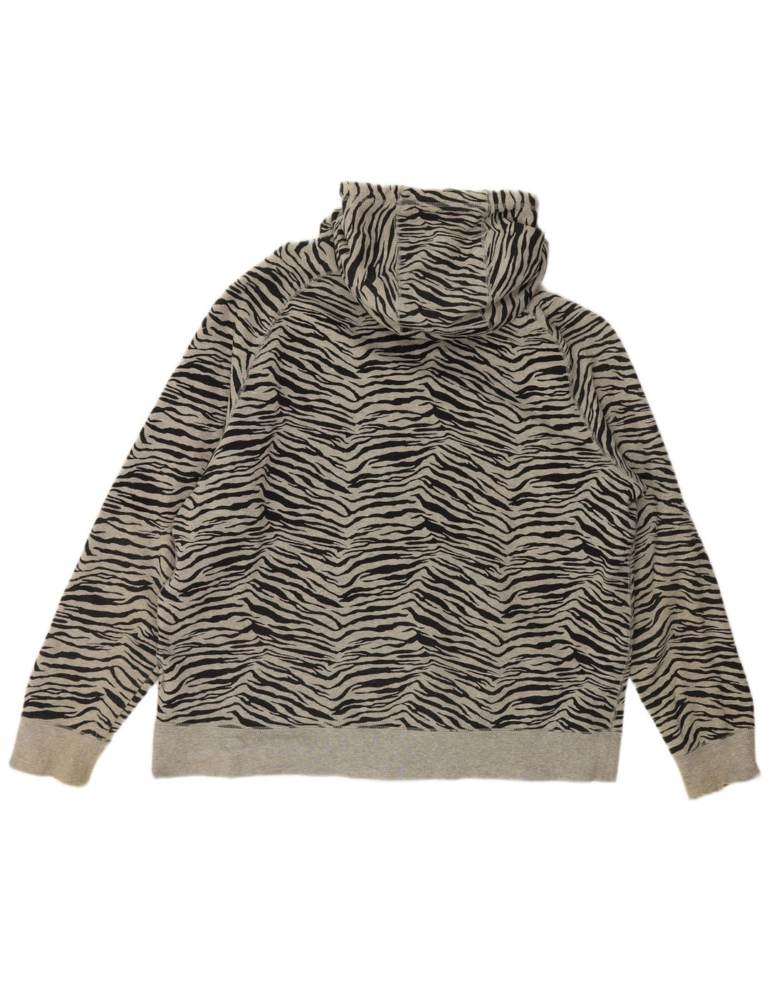 Nike Damskie Oversize UK 20 2XL Szara bawełna z nadrukiem zwierzęcym