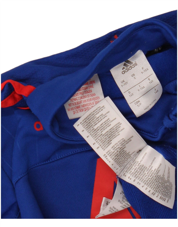 Chłopięcy dres ADIDAS Climacool Graphic, sweterek, 9-10 lat, niebieski