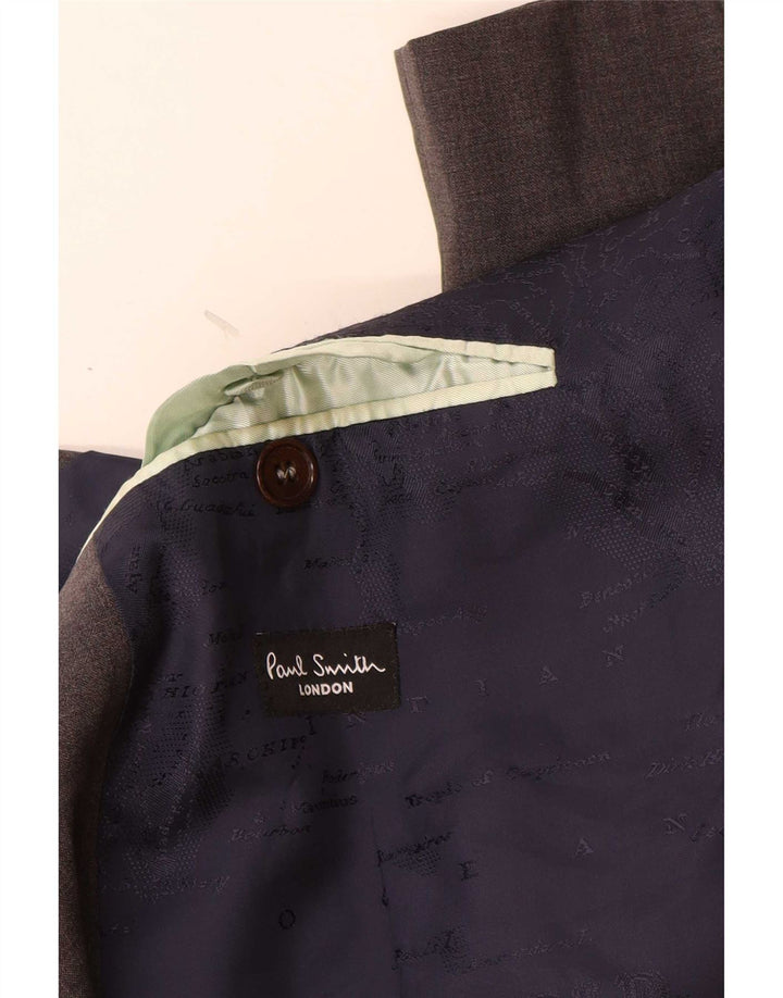 Męska marynarka Paul Smith zapinana na 2 guziki IT 48 Średnia szarość