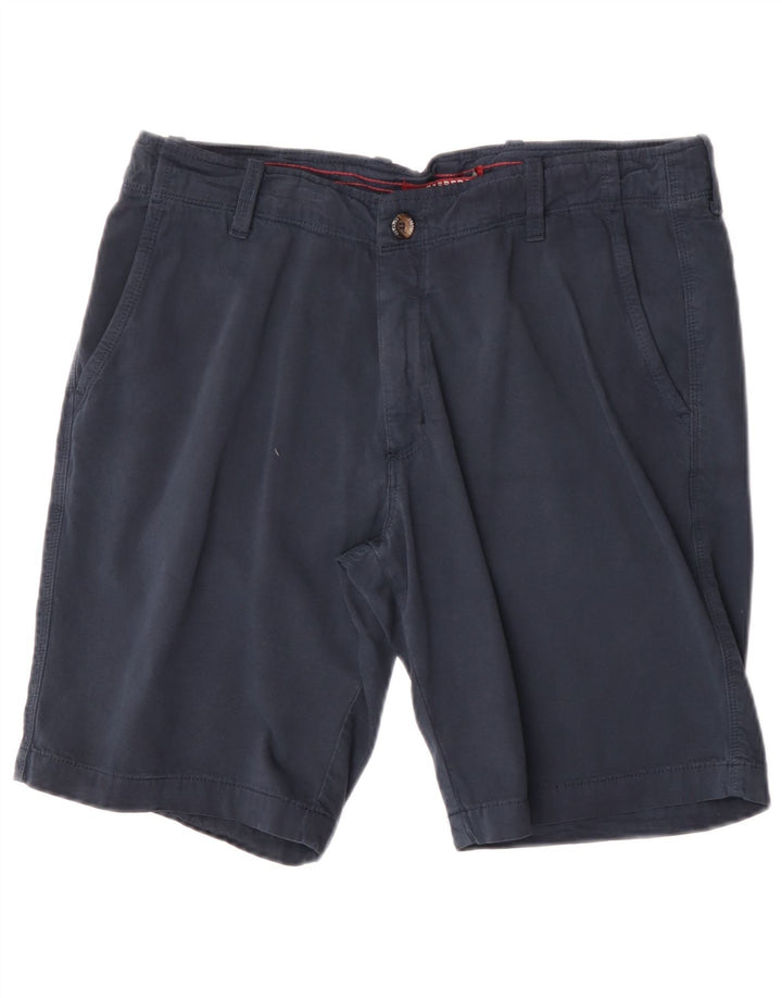 Męskie spodenki Chino Carrera W34, duże, granatowe