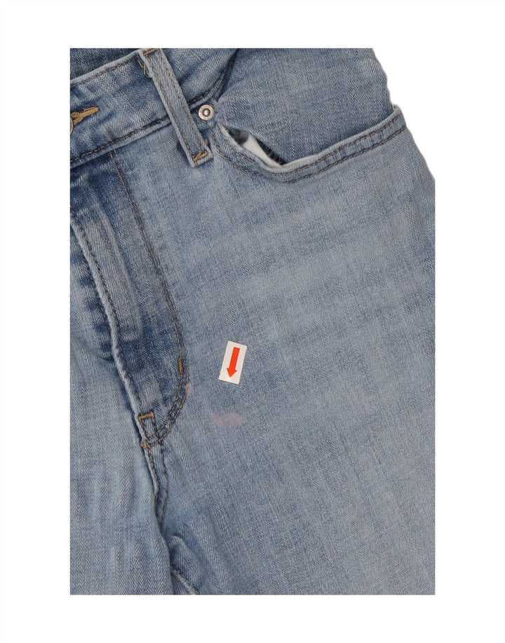 Damskie proste dżinsy LEVI'S W29 L32 Niebieskie bawełniane