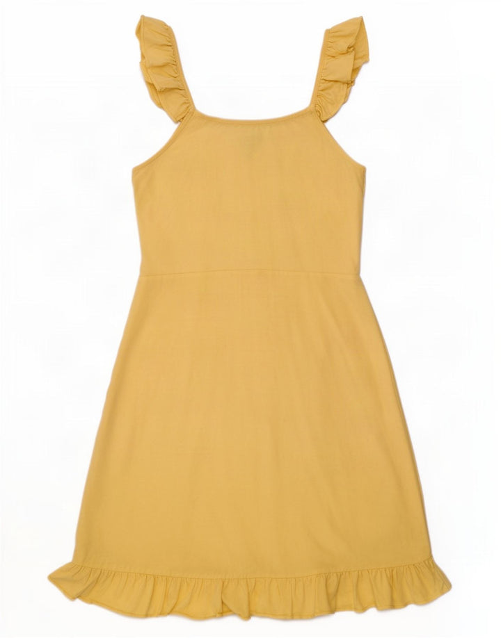 Damska sukienka Sundress French Connection UK 8, mała, żółta, modal