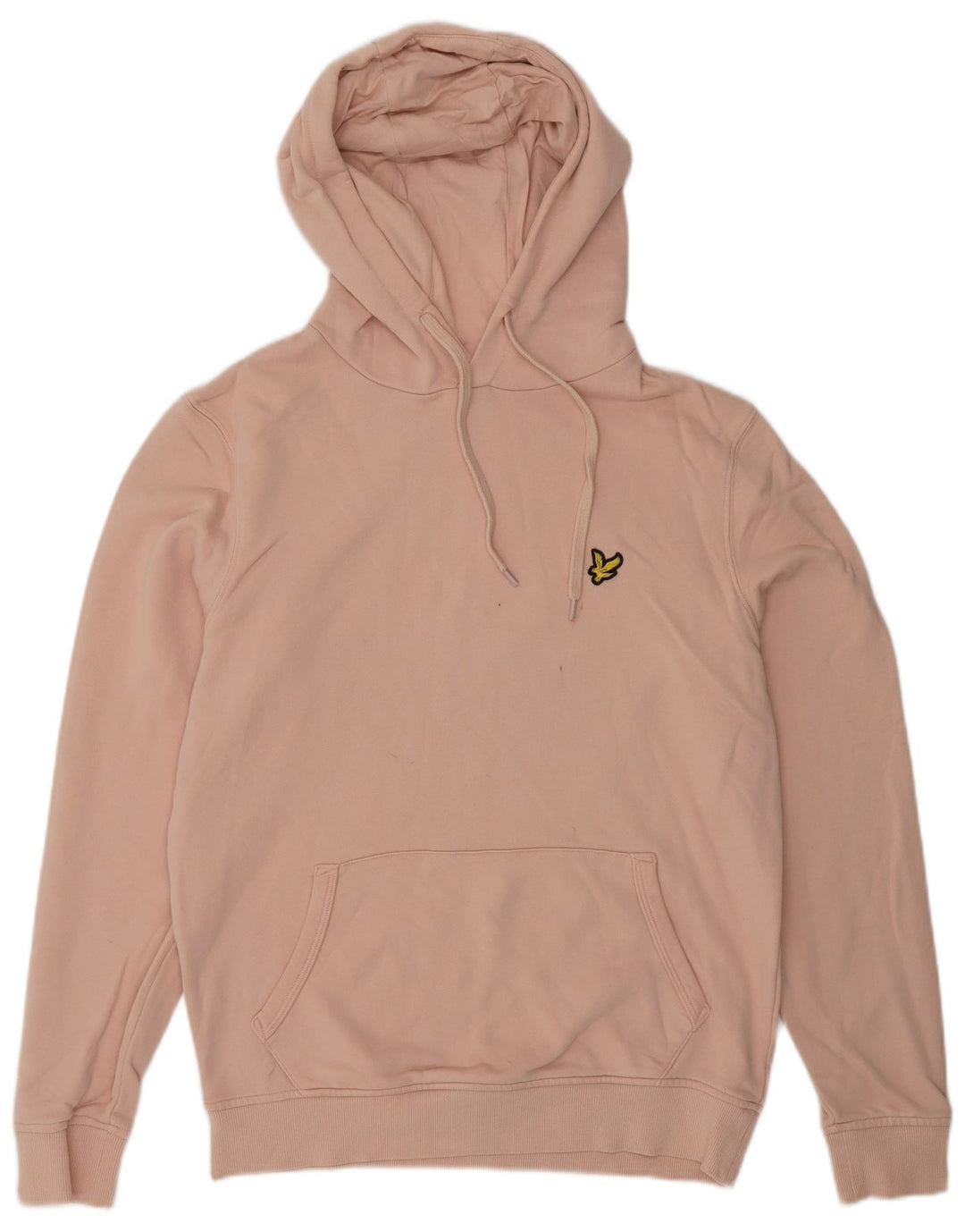 Męski sweter z kapturem Lyle & Scott, średni, różowy, bawełniany