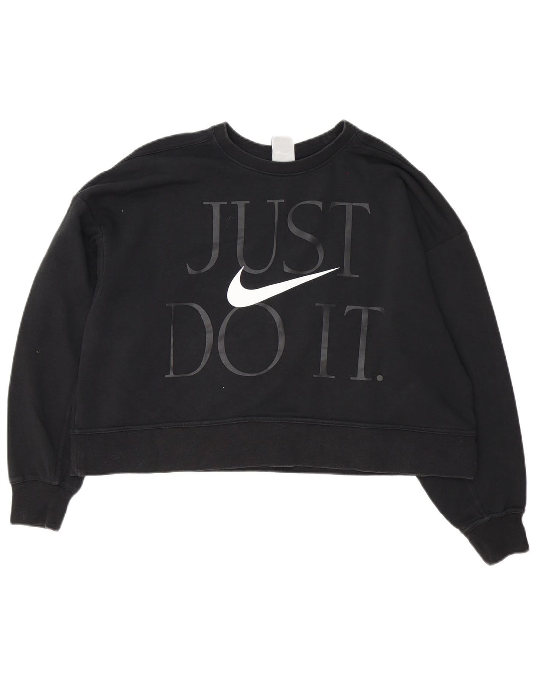 Damska bluza dresowa Nike Dri Fit Graphic Oversize UK 16, duża czarna