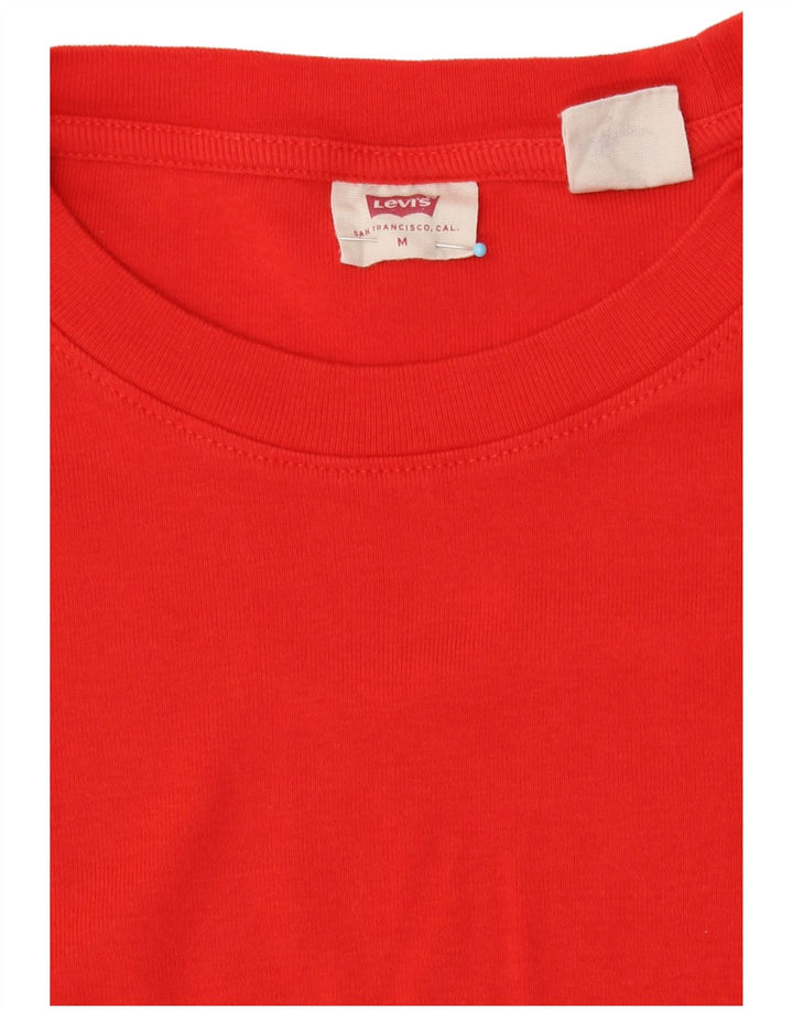 Damski top Levi's z długim rękawem UK 12, średni czerwony