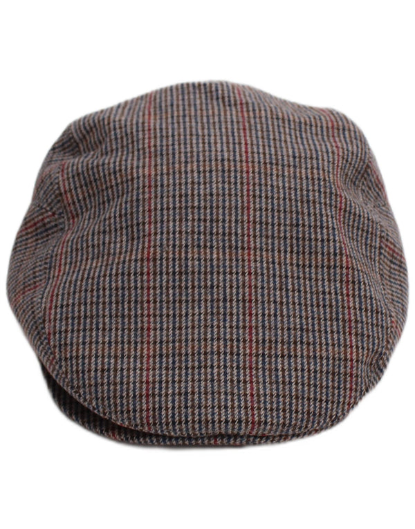 Barts Womens Flat Cap Medium Grey Houndstooth Classic