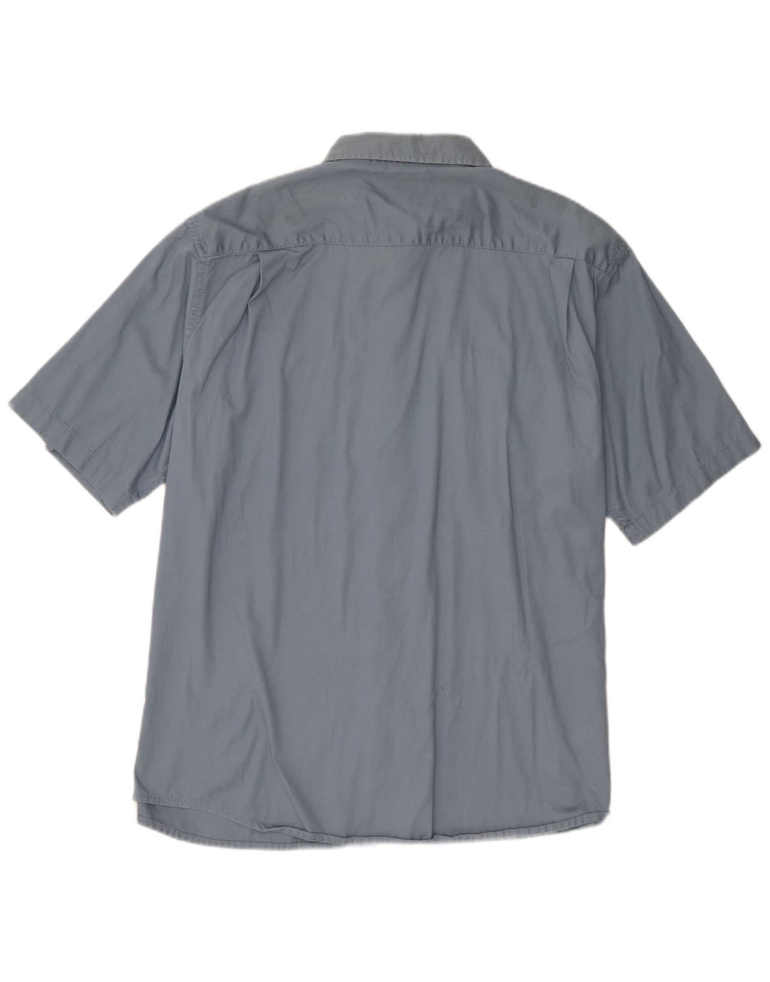 Koszula męska z krótkim rękawem Wrangler XL, niebieska, bawełniana