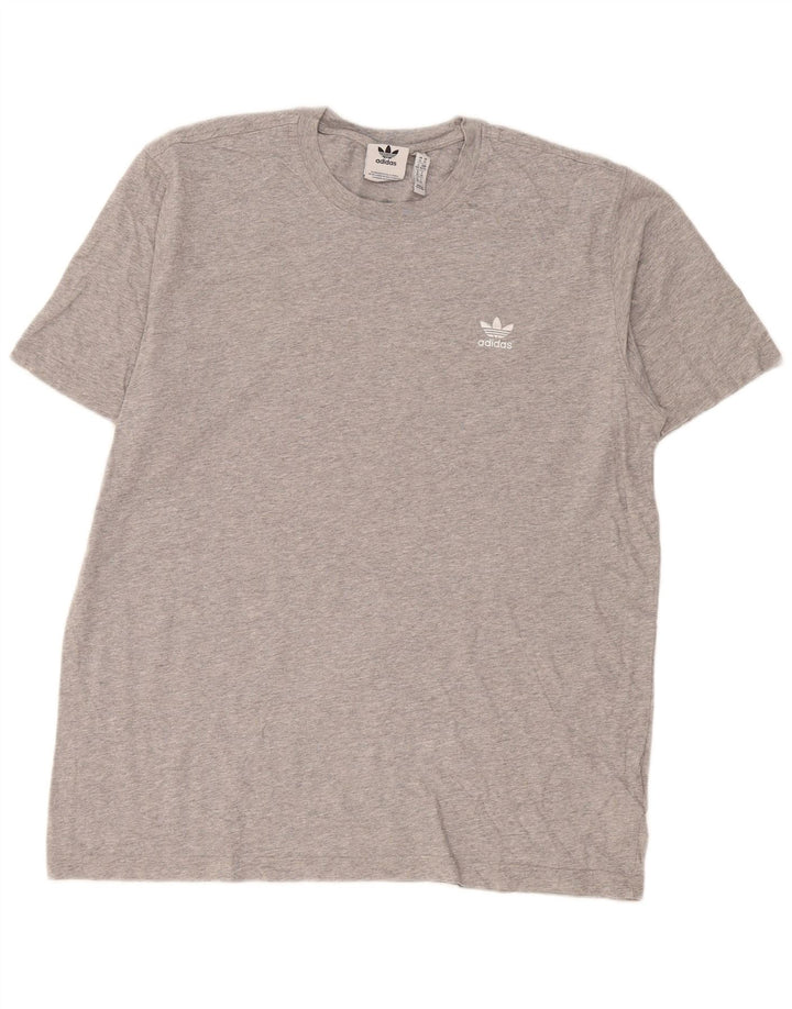 Adidas Męska koszulka Top XL Szara bawełna