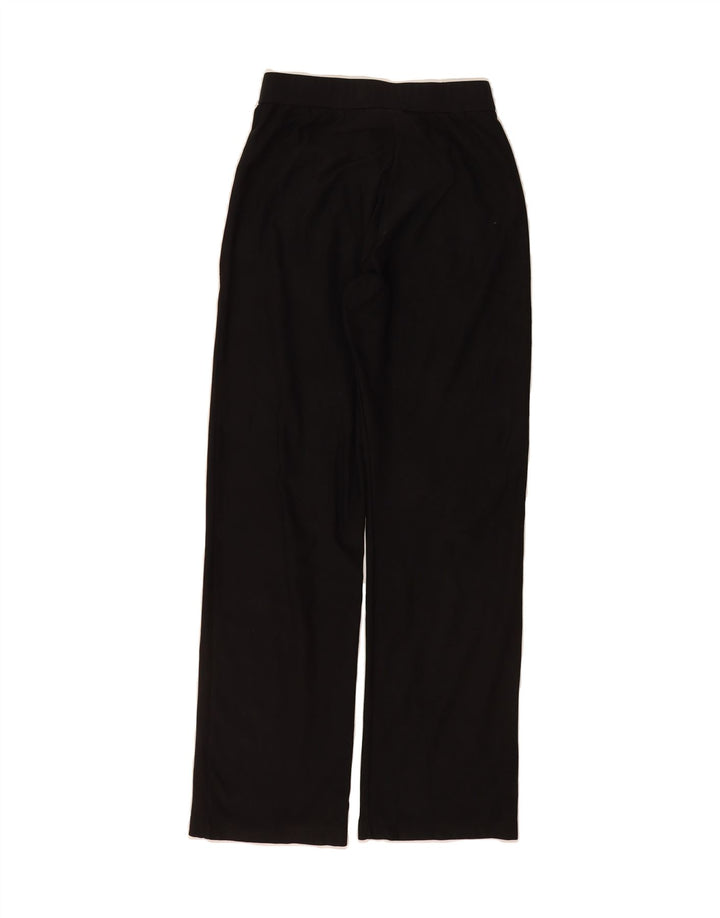 NIKE Womens Tracksuit Trousers US 4/6 Small  Black Polyester Vintage Nike and Second-Hand Nike from Messina Hembry 