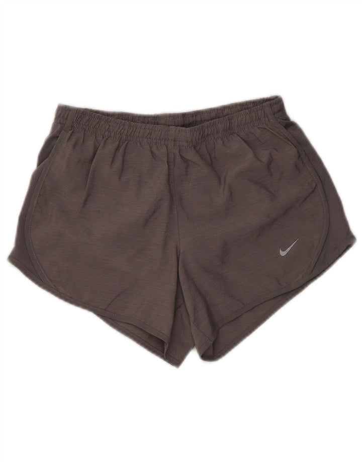 Spodenki sportowe Nike dziewczęce Dri Fit 10-11 lat, średni szary poliester