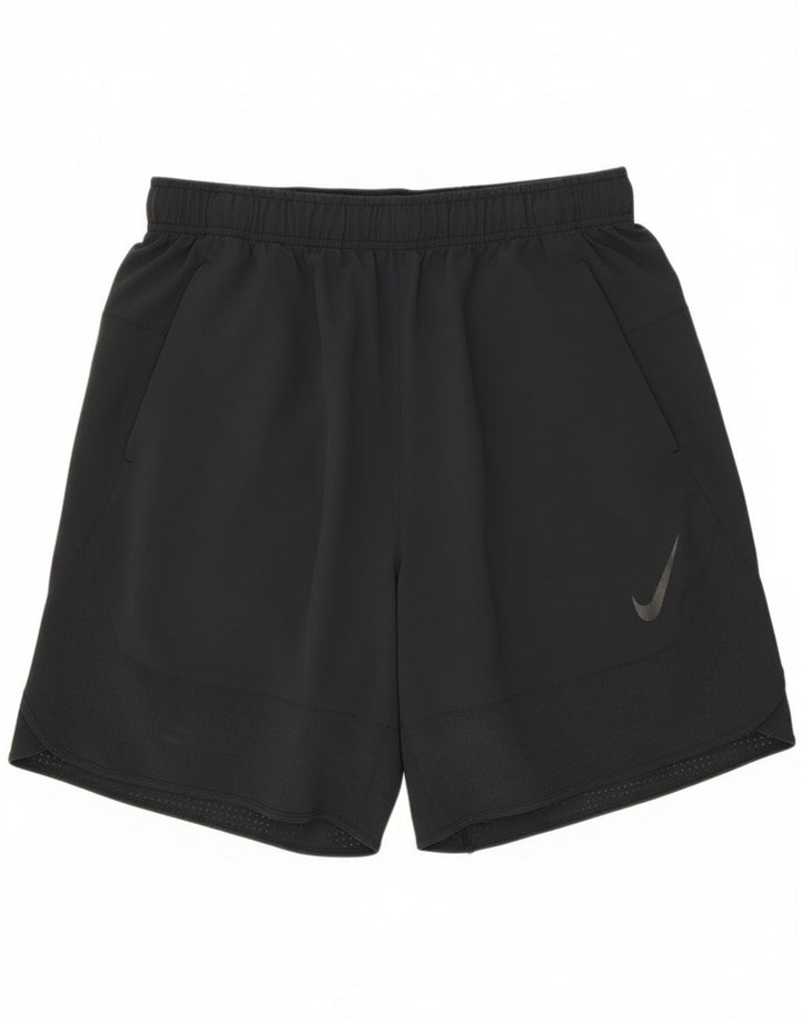 Męskie spodenki sportowe Nike Dri Fit, duże, czarne, poliestrowe