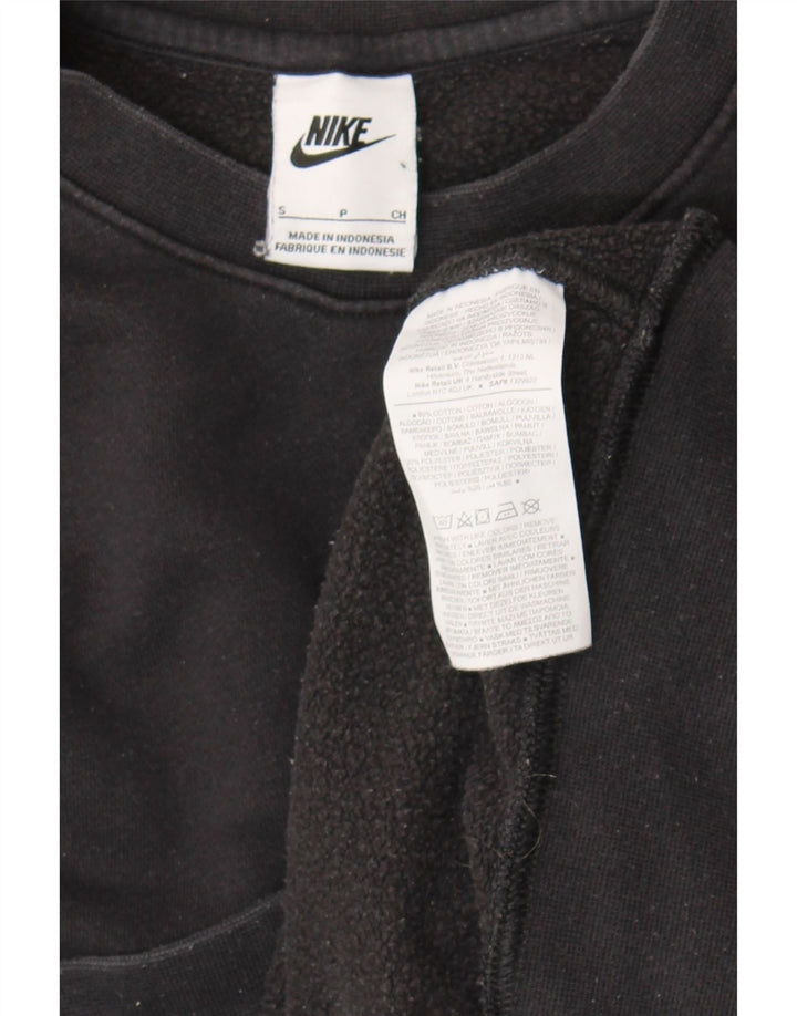 Męska bluza dresowa Nike, mała, czarna, bawełniana