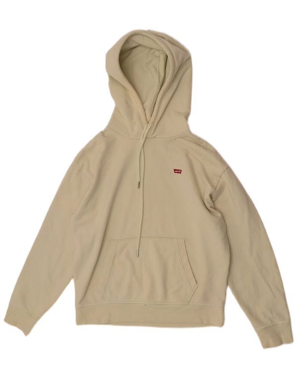 Damski sweter oversize z kapturem Levi's UK 10 Small, zielony, bawełniany