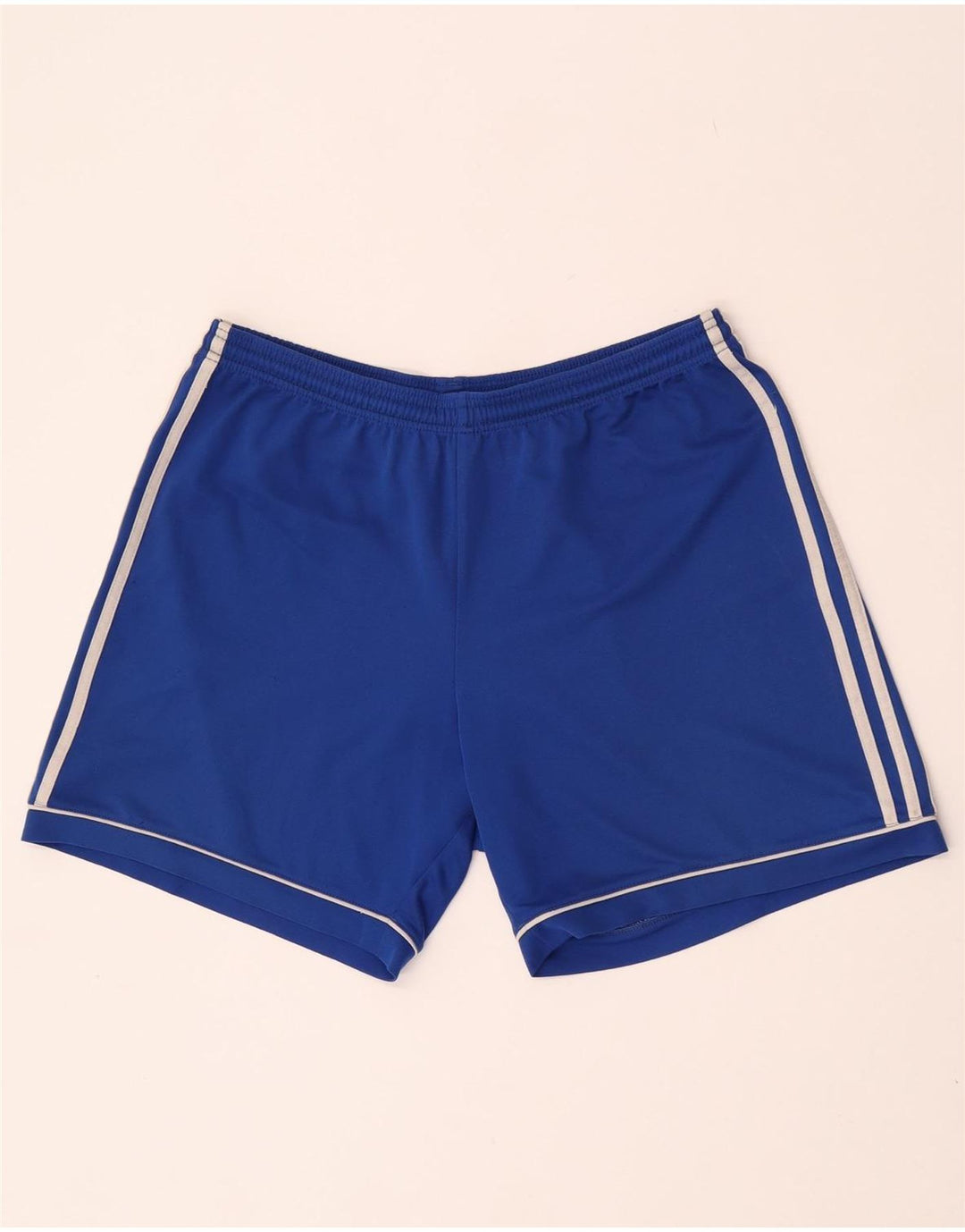 Męskie spodenki sportowe Adidas, duże, niebieskie, poliestrowe