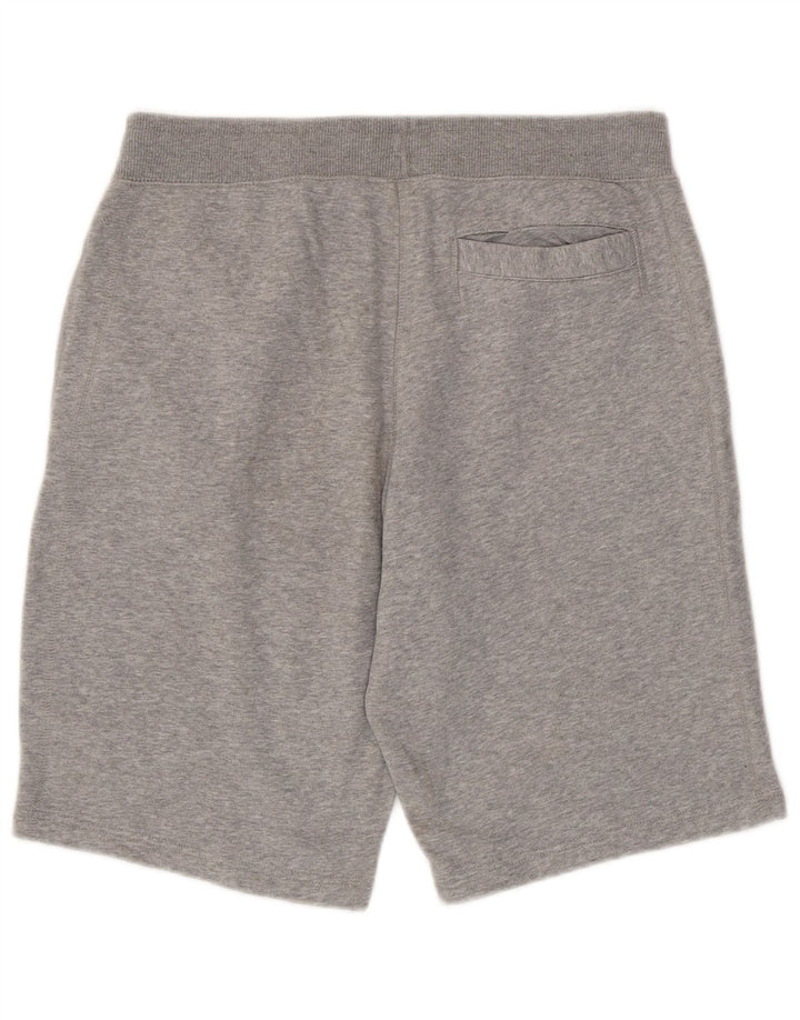 Męskie spodenki sportowe CONVERSE, średnioszare, bawełniane w cętki