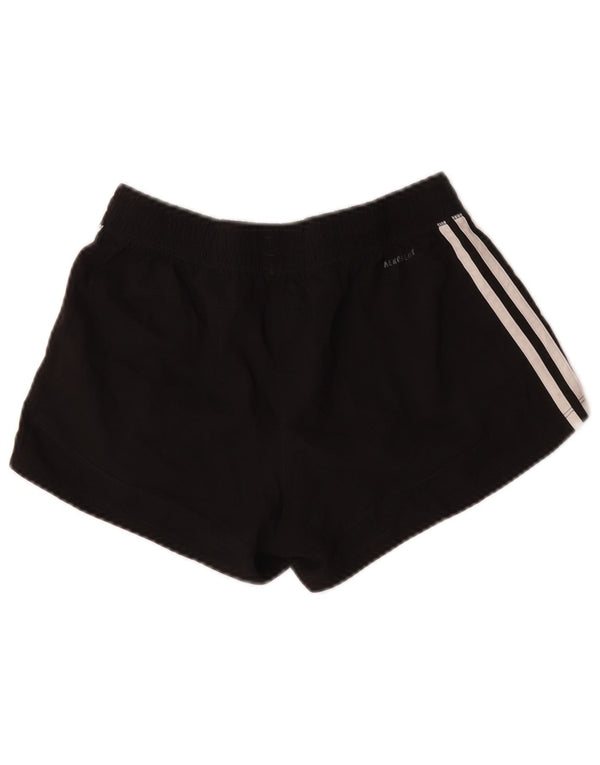 Damskie spodenki sportowe Adidas Aeroready UK 8/10, małe, czarne, poliestrowe