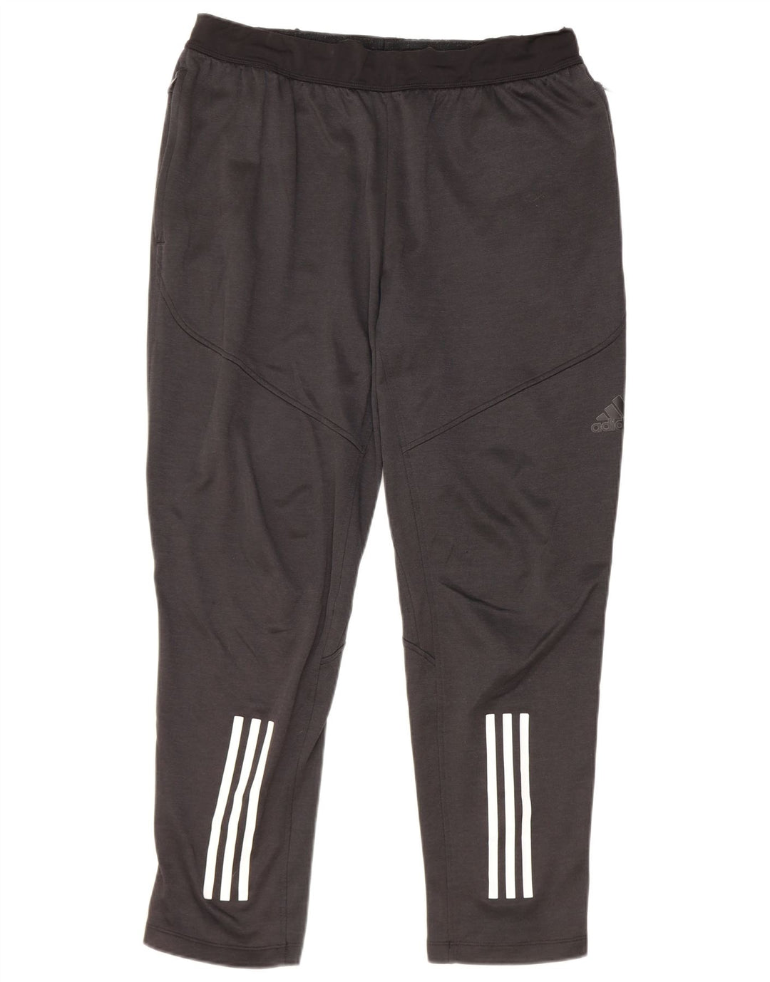 Męskie spodnie dresowe Adidas Climawarm, duże, czarne, poliestrowe