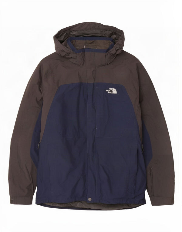 Męska kurtka przeciwdeszczowa z kapturem The North Face UK 42 XL w kolorze granatowym
