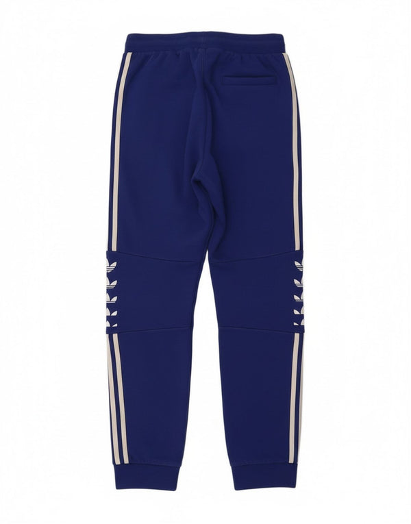 Damskie spodnie dresowe Adidas Graphic Joggers UK 10 Small Blue Cotton