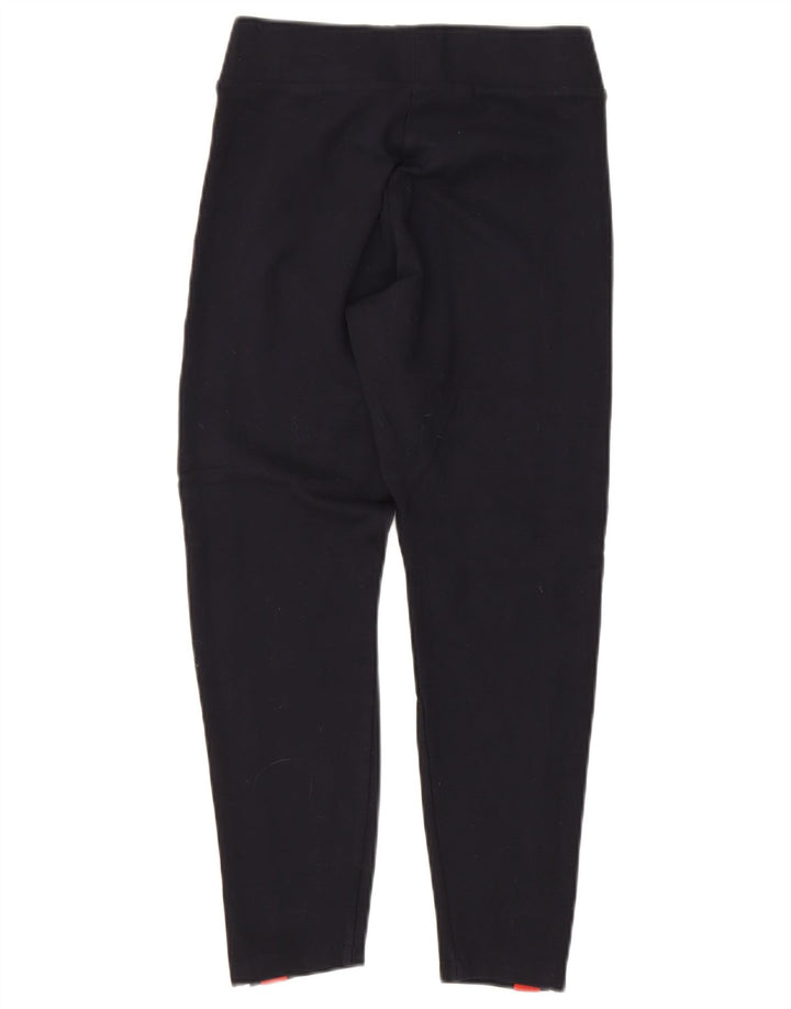 Legginsy damskie Marks & Spencer UK 10 Small, granatowe, wiskozowe z blokami kolorów