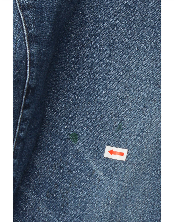 TRUSSARDI Mens Straight Jeans W38 L29 Blue Cotton Vintage Trussardi and Second-Hand Trussardi from Messina Hembry 