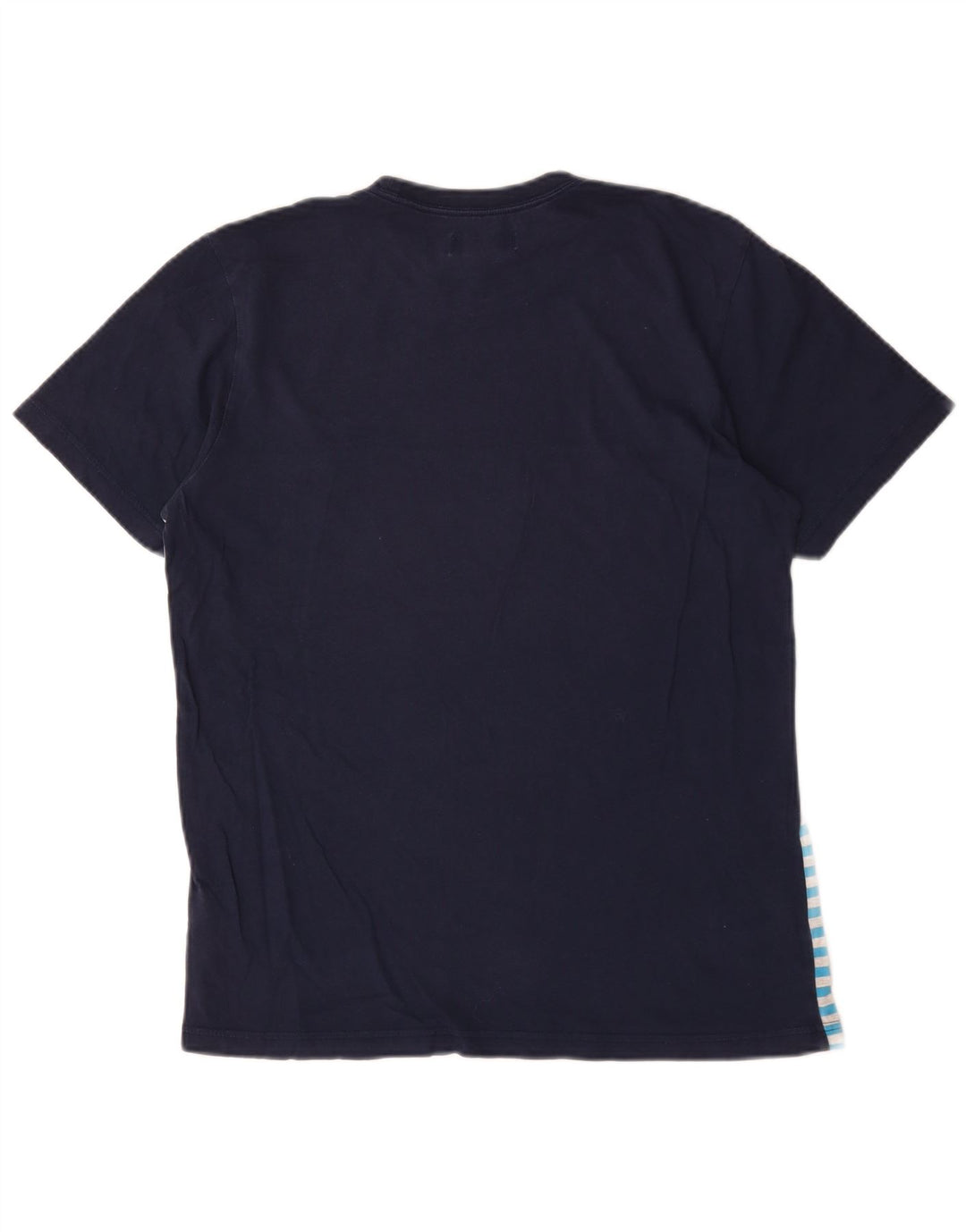 T-shirt męski Adidas Top Medium granatowy, bawełniany w paski