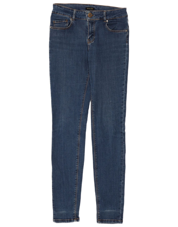 Damskie jeansy skinny Massimo Dutti EU 38 Small W28 L29 Niebieskie